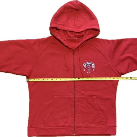 Vintage Boston Red Sox 2007 Women’s Full zip Hooded Sweatshirt, Size Medium - Picture 3 of 6